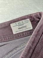 Women Diesel Matic Purple Wash 0016U Slim W29 L34 (EU 38/M) Jeans