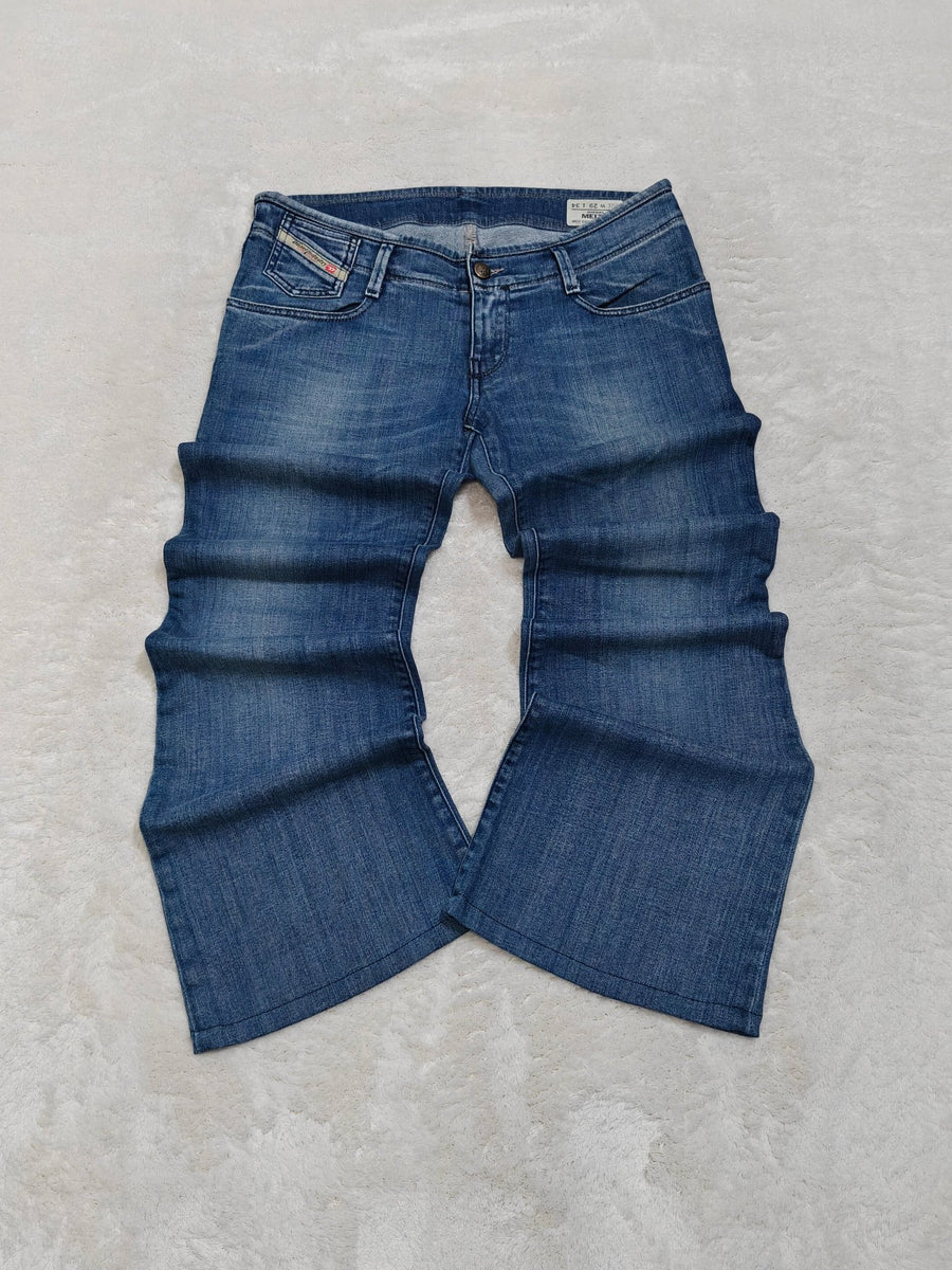 Women Diesel Melty Blue Wash 008IG Flared W29 L30 (EU 38/M) Jeans