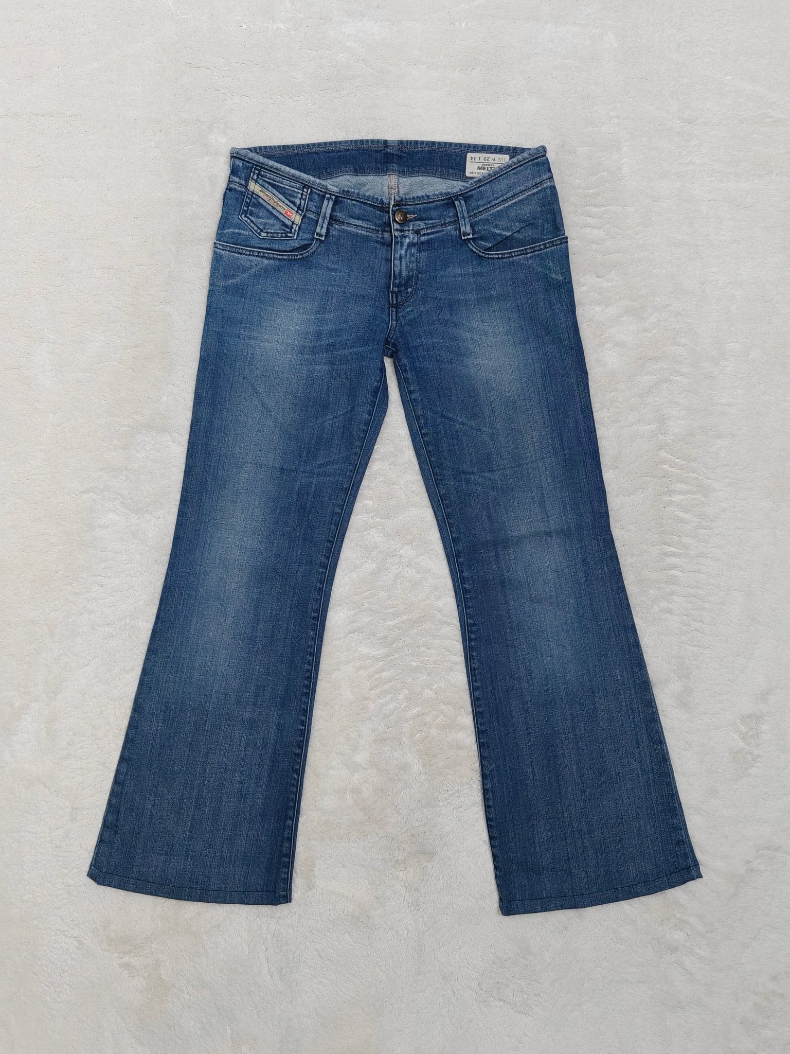 Diesel Melty Wash Blue Jeans W29 L30 – Vintage District Antwerp