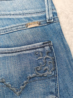 Women Diesel Melty Blue Wash 008IG Flared W29 L30 (EU 38/M) Jeans