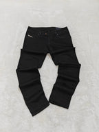Women Diesel Nevy Black Wash 008IE Slim Straight W28 L30 (EU 38/M) Jeans