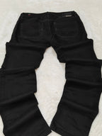Women Diesel Nevy Black Wash 008IE Slim Straight W28 L30 (EU 38/M) Jeans
