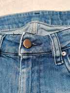 Women Diesel Ronhary Blue Wash 008IG Straight Low Waist W27 L30 (EU 36/S) Jeans