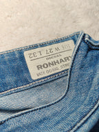 Women Diesel Ronhary Blue Wash 008IG Straight Low Waist W27 L30 (EU 36/S) Jeans