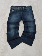 Women Diesel Ronhary Blue Wash 008WR Straight Bootcut W25 L28 (EU 34/XS) Jeans