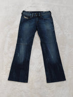 Women Diesel Ronhary Blue Wash 008WR Straight Bootcut W25 L28 (EU 34/XS) Jeans