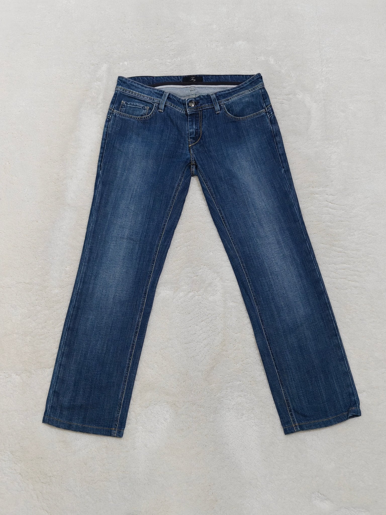 Women Fay Blue Straight W29 L28 (EU 38/M) Jeans