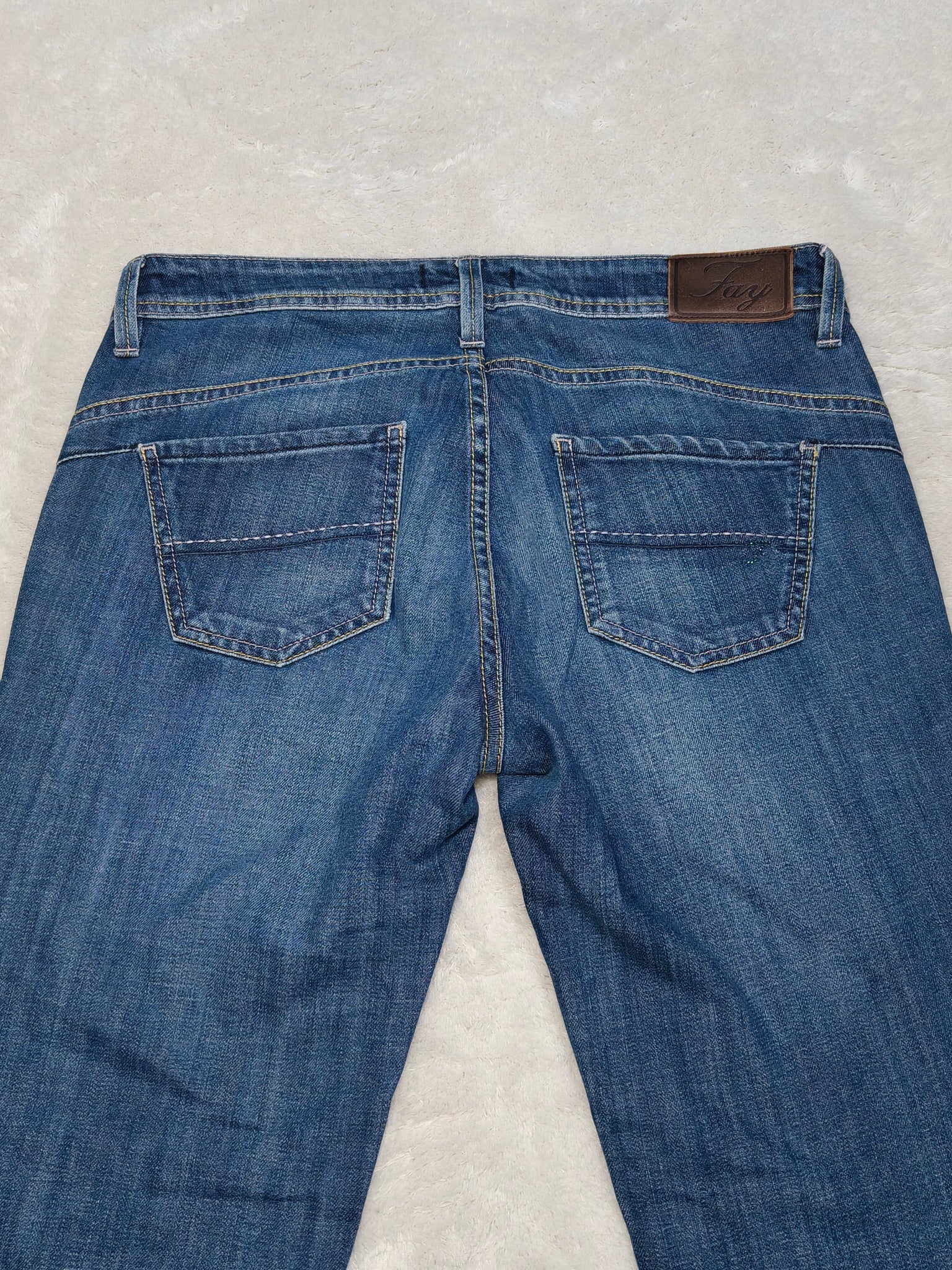 Women Fay Blue Straight W29 L28 (EU 38/M) Jeans