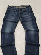 Women G - Star 3301 Blue Straight Slim W30 L34 (EU 40/L) Jeans