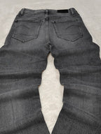 Women G - Star 3301 Dark Grey Fade Black Straight W26 L28 (EU36/S) Jeans