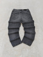Women G - Star 3301 Dark Grey Fade Black Straight W26 L28 (EU36/S) Jeans
