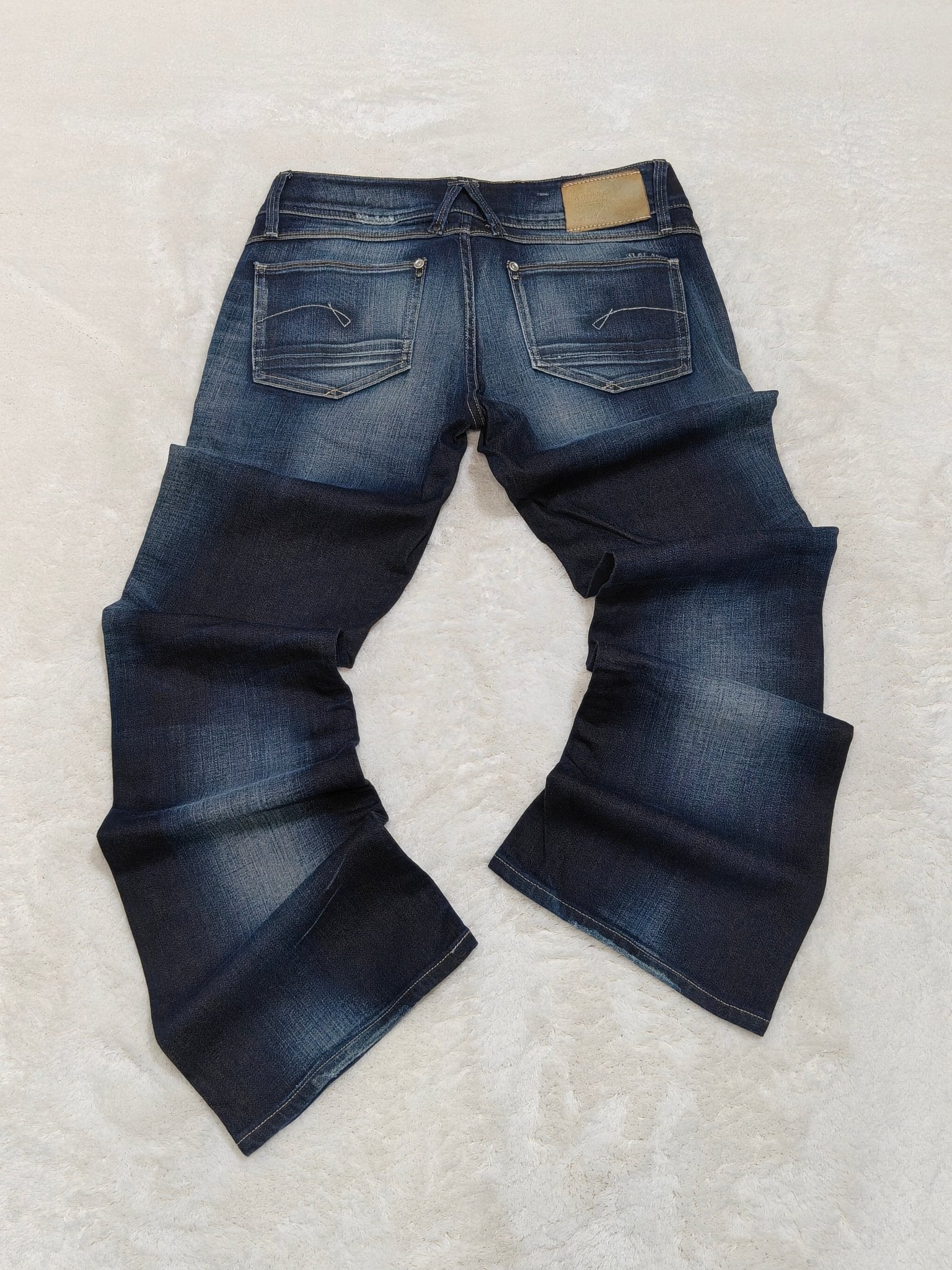 Women G - Star Lynn Bootleg Dark Blue Bootcut W30 L32 (EU 40/L) Jeans