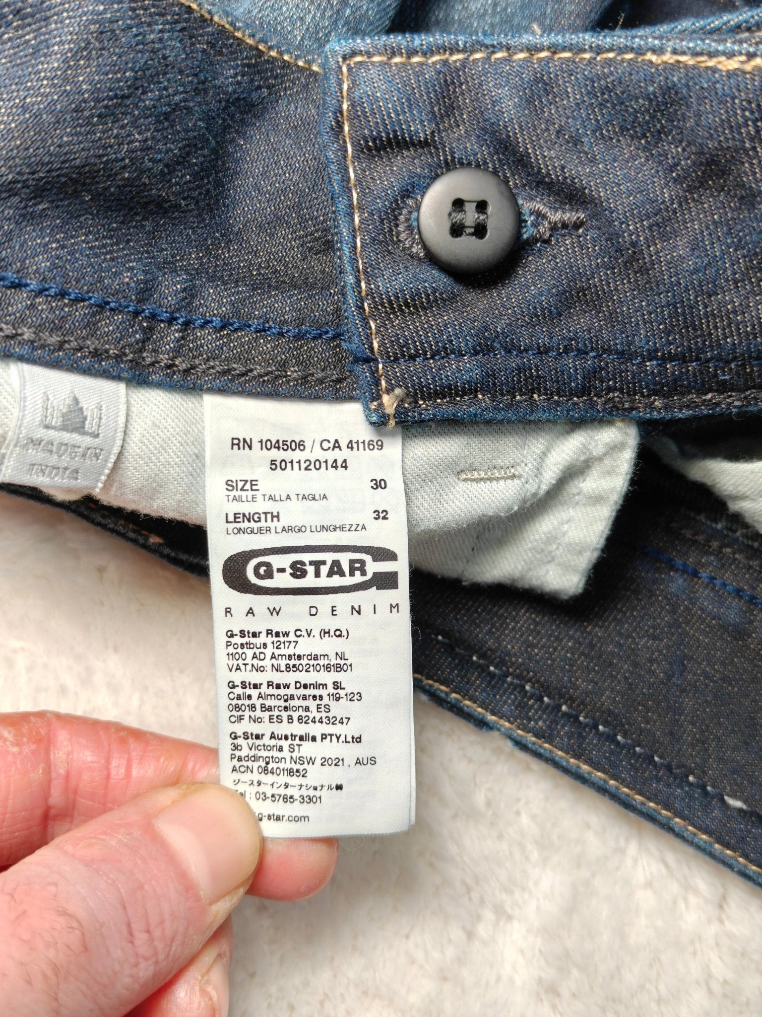 Women G - Star Lynn Bootleg Dark Blue Bootcut W30 L32 (EU 40/L) Jeans