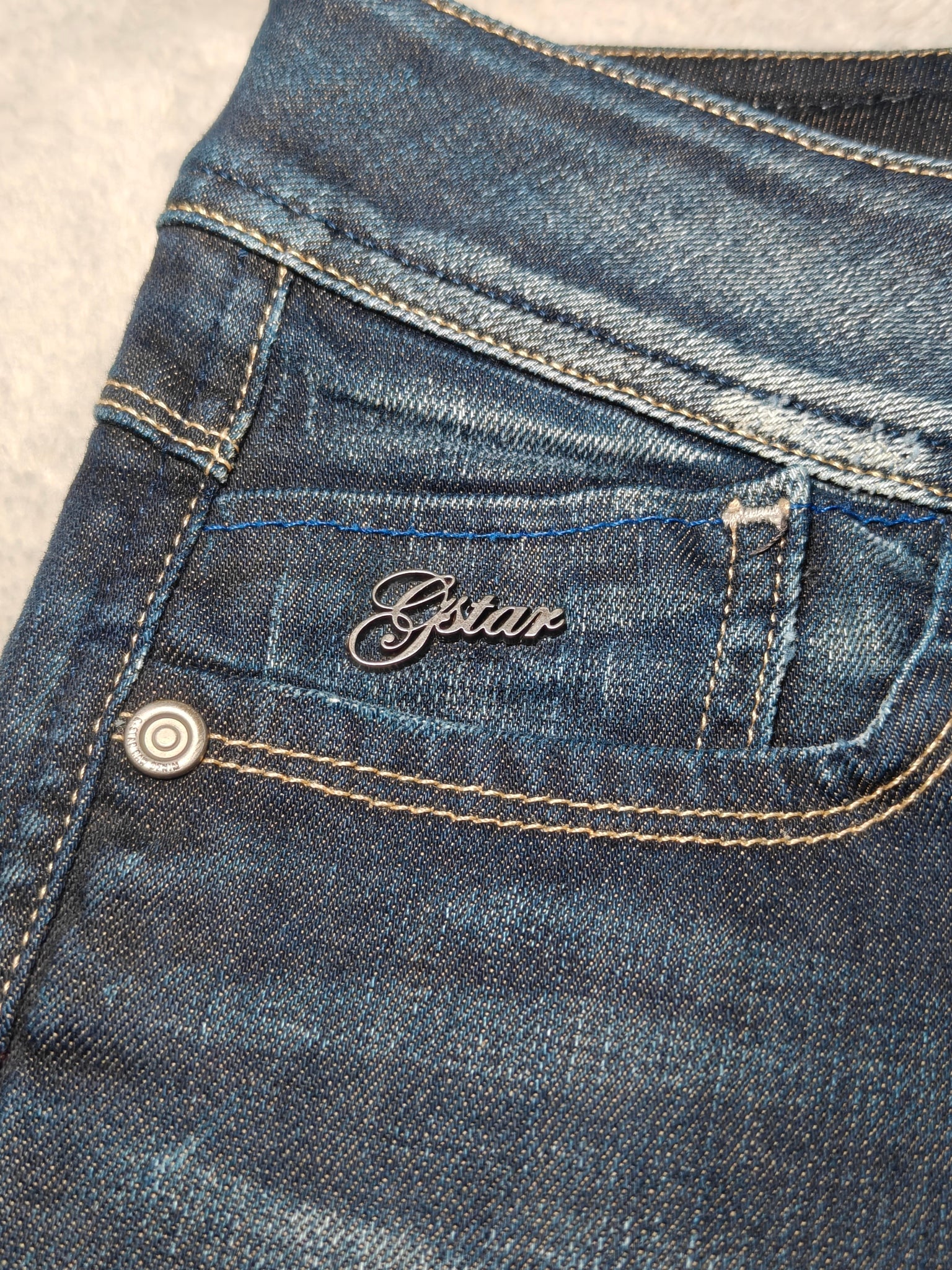 Women G - Star Lynn Bootleg Dark Blue Bootcut W30 L32 (EU 40/L) Jeans