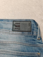Women G - Star Lynn Light Blue Slim Mid Skinny W26 L30 (EU 36/S) Jeans