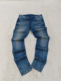 Women G - Star Lynn Zip Light Blue Mid Skinny W28 L34 (EU 38/M) Jeans