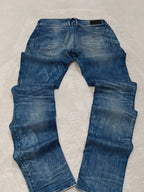 Women G - Star Lynn Zip Light Blue Mid Skinny W28 L34 (EU 38/M) Jeans