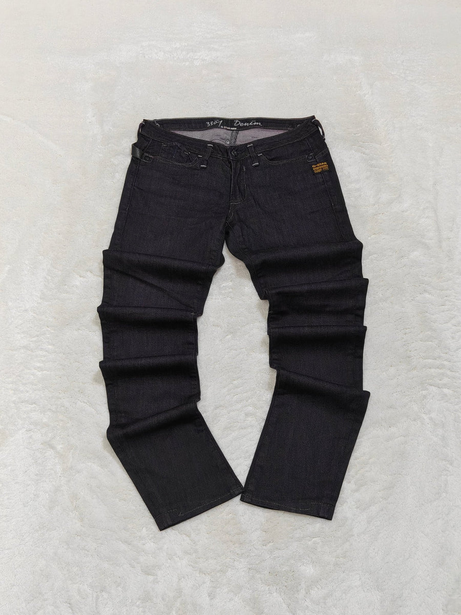 Women G - Star Micro Midge Black Skinny W27 L30 (EU 36/S) Jeans