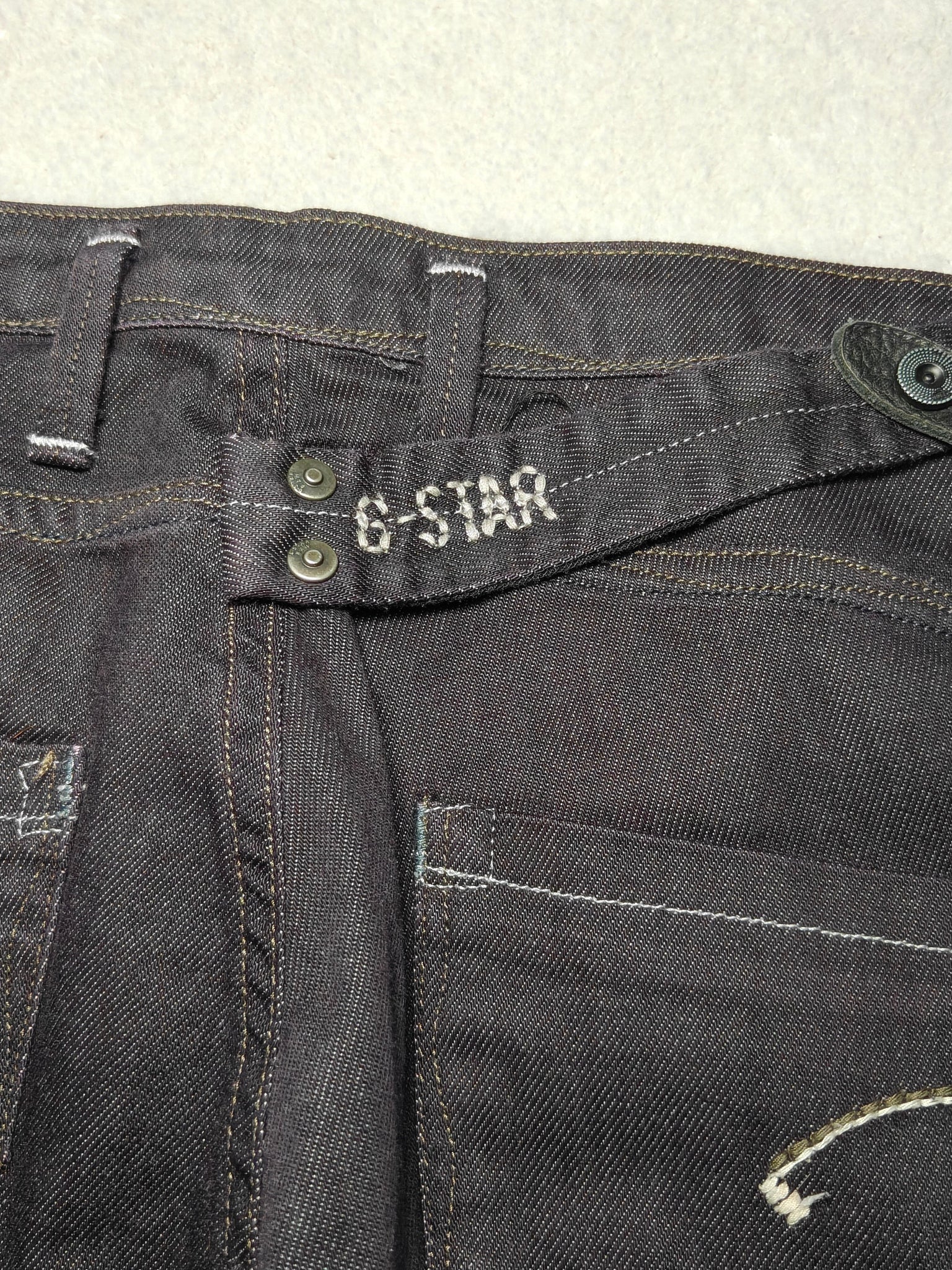 Women G - Star Micro Midge Black Skinny W27 L30 (EU 36/S) Jeans