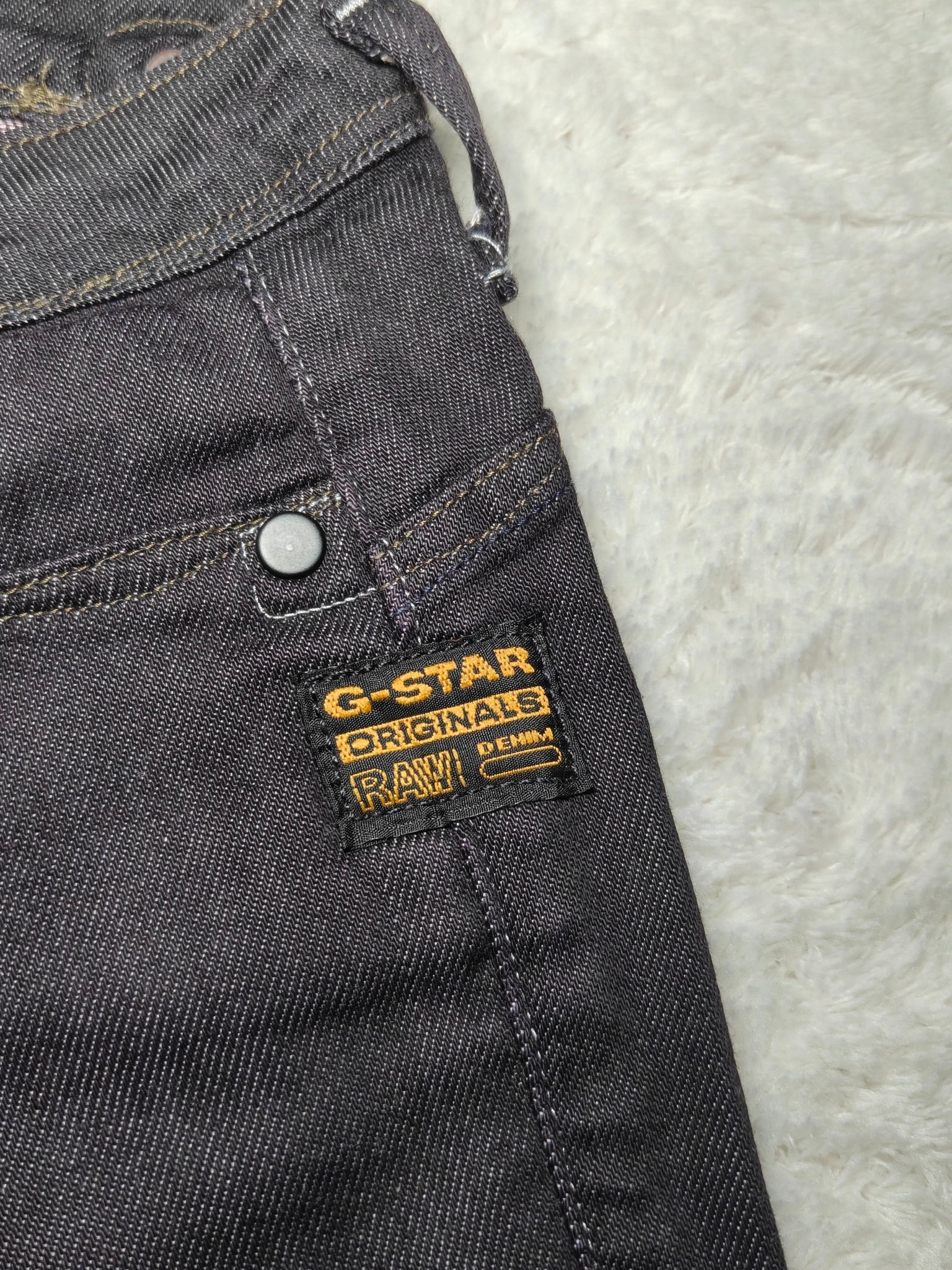 Women G - Star Micro Midge Black Skinny W27 L30 (EU 36/S) Jeans