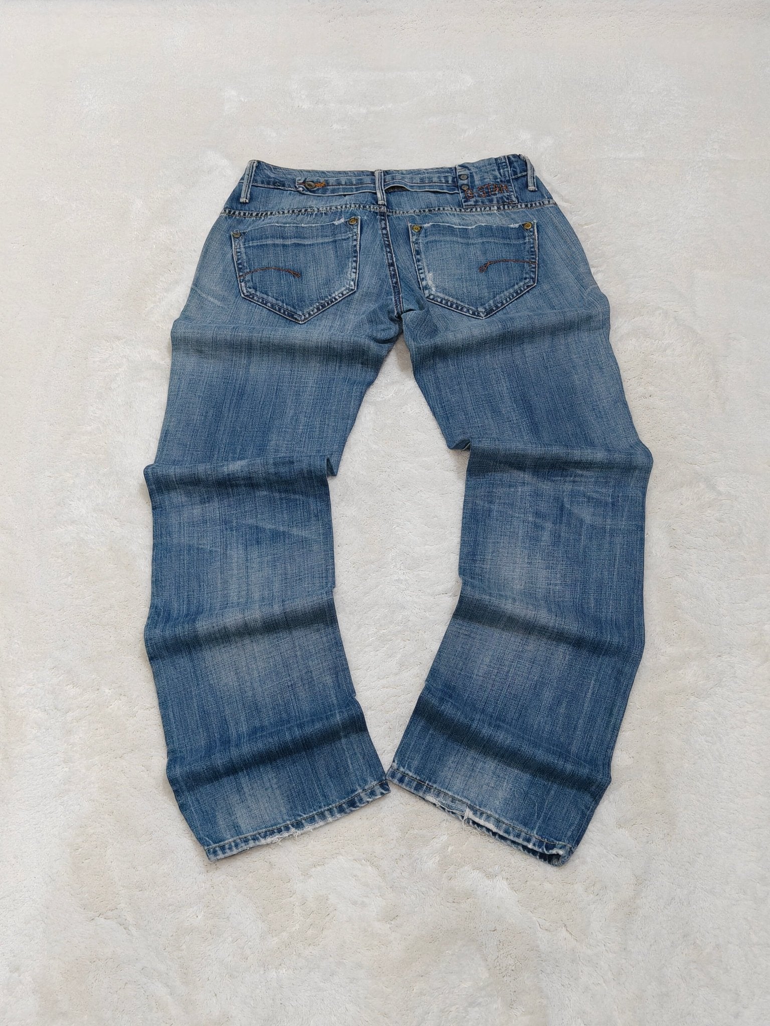 Women G - Star Midge Light Blue Straight W30 L34 (EU 40/L) Jeans