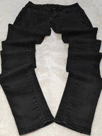 Women G - Star Midge Zip Black Faded Super Skinny W26 L32 (EU 36/S) Jeans