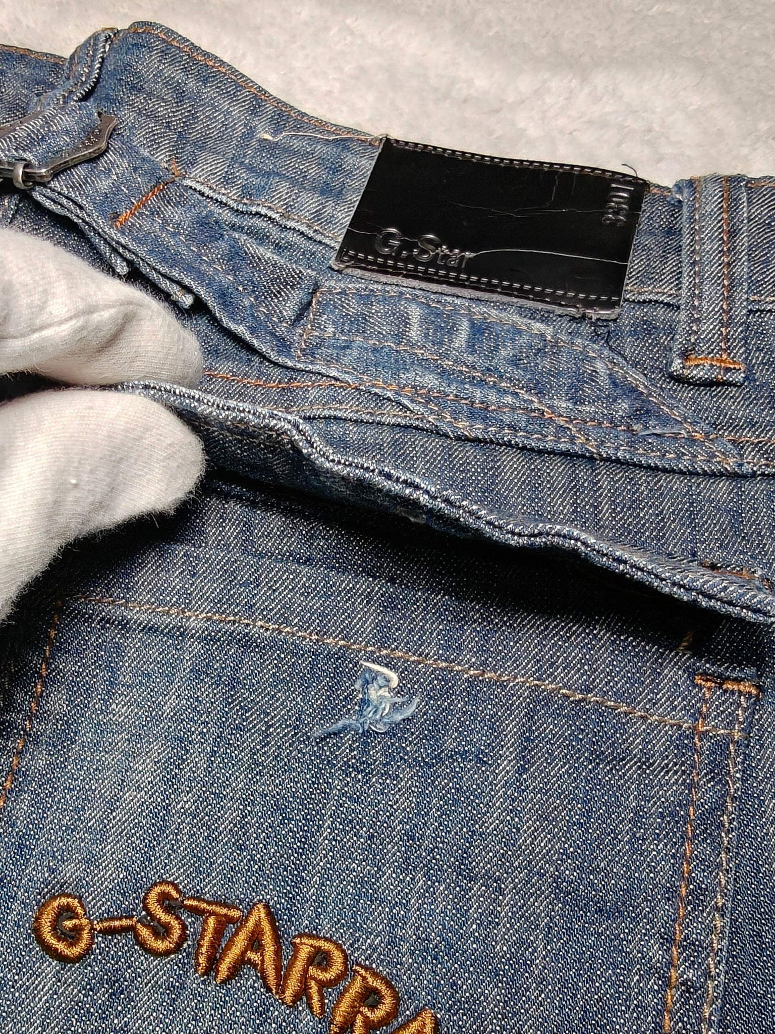 Women G - Star Singlet Original Blue Slim W29 L32 (EU 38/M) Jeans