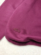 Women Lacoste Bordeaux Relaxed Fit Sweatshirt (EU 34/XS)