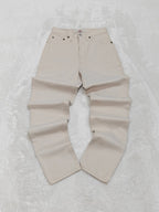Women Levi's 441 Beige Vintage Straight W27 L30 (EU 36/S) Jeans