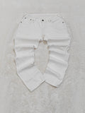 Women Levi's 473 White Slim Low Waist W31 L34 (EU 40/L) Jeans