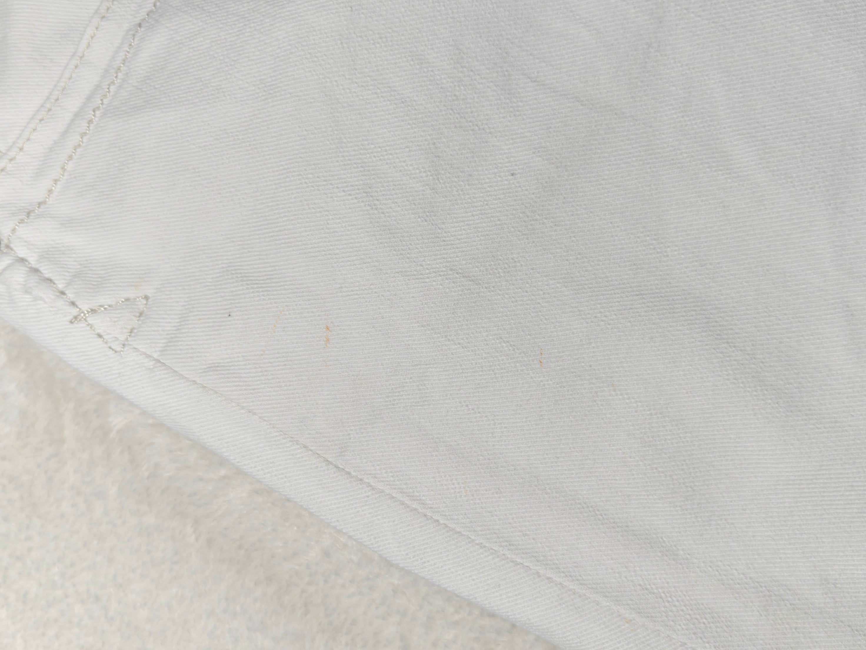 Women Levi's 473 White Slim Low Waist W31 L34 (EU 40/L) Jeans