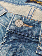 Women Levi's 524 Top Superlow Blue Skinny W29 L32 (EU 38/M) Jeans