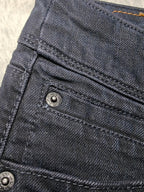 Women Levi's 571 Dark Blue Straight Slim Low Waist W29 L34 (EU 38/M) Jeans