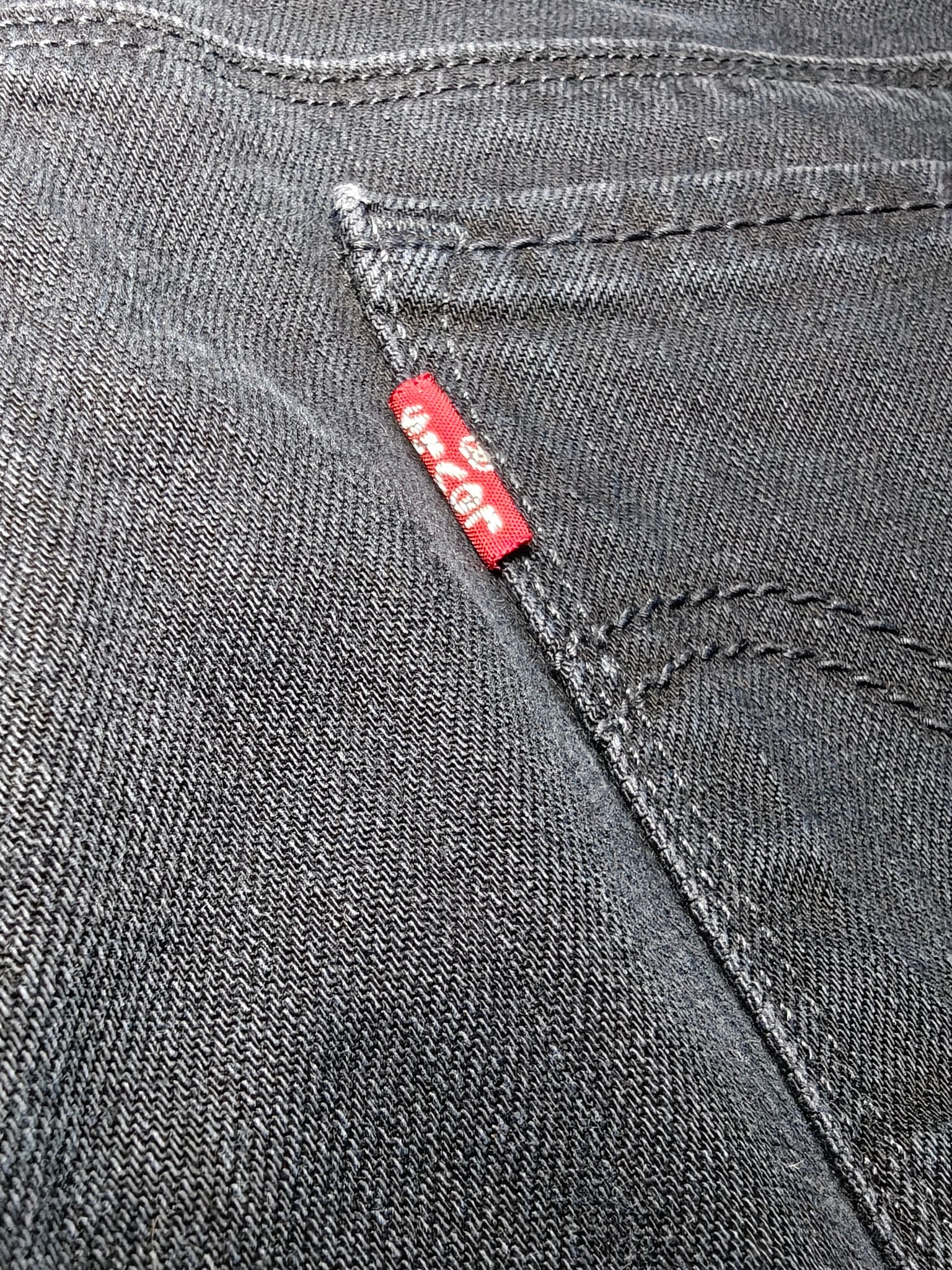 Women Levi's 571 Dark Blue Straight Slim Low Waist W29 L34 (EU 38/M) Jeans