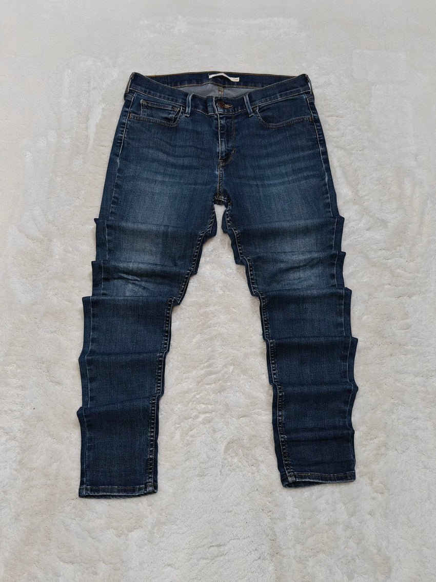 Women Levi's 710 Blue Super Skinny High Waist W30 L32 (EU 40/L) Jeans