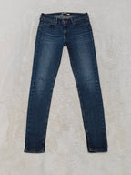Women Levi's 710 Blue Super Skinny High Waist W30 L32 (EU 40/L) Jeans