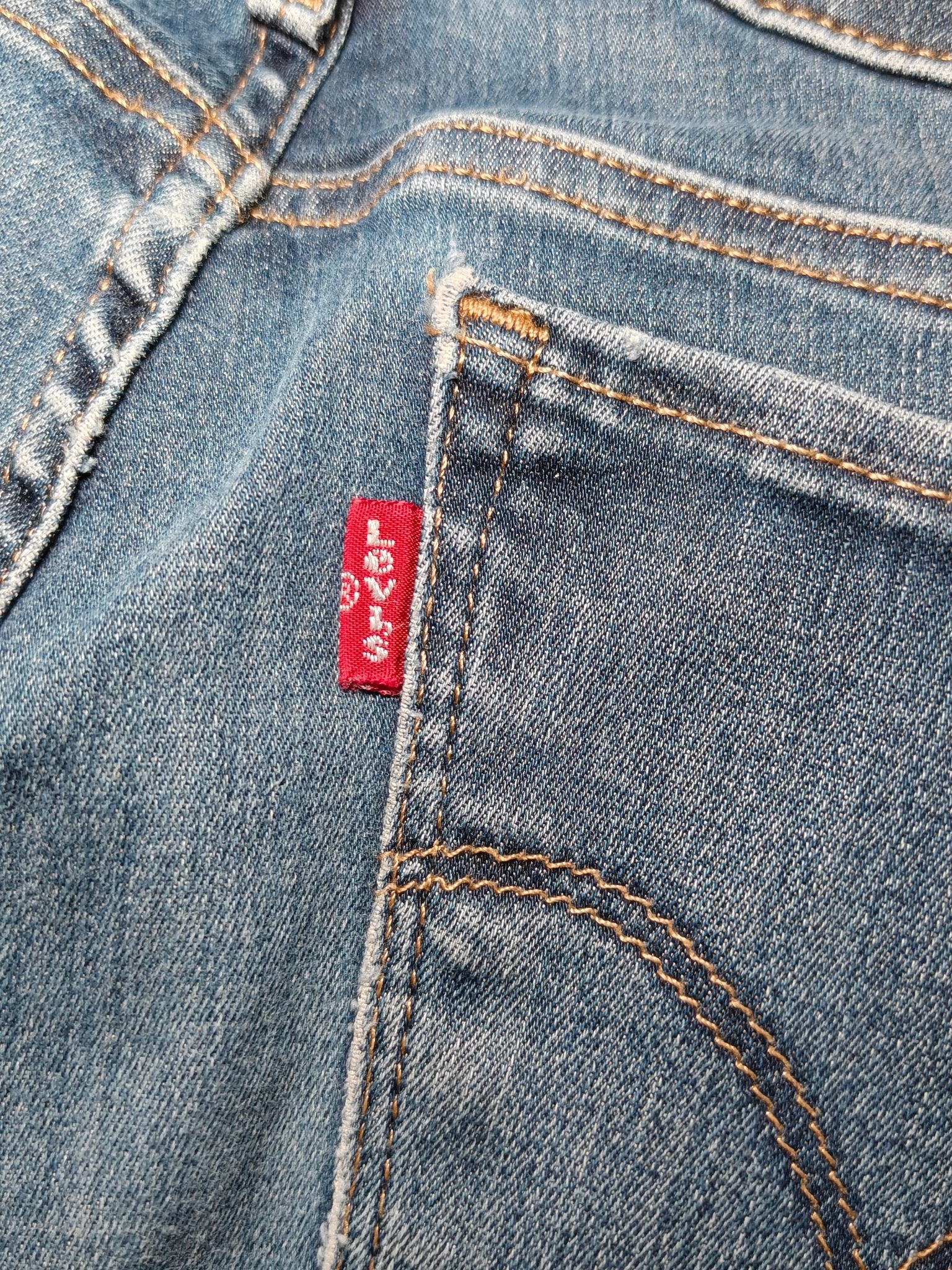 Women Levi's 710 Blue Super Skinny High Waist W30 L32 (EU 40/L) Jeans