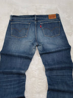 Women Levi's 710 Blue Super Skinny W30 L30 (EU 40/L) Jeans