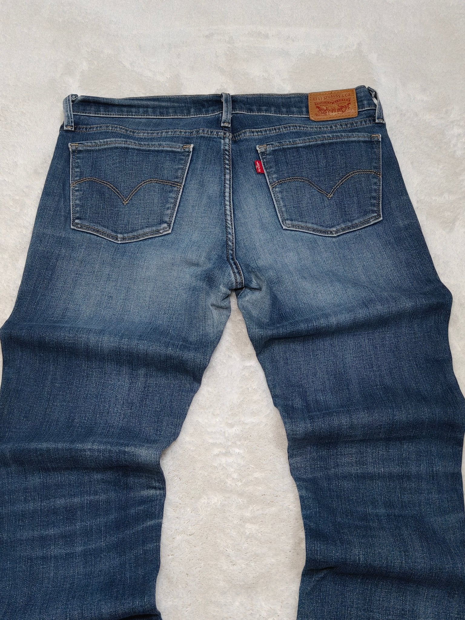 Women Levi's 710 Blue Super Skinny W30 L30 (EU 40/L) Jeans