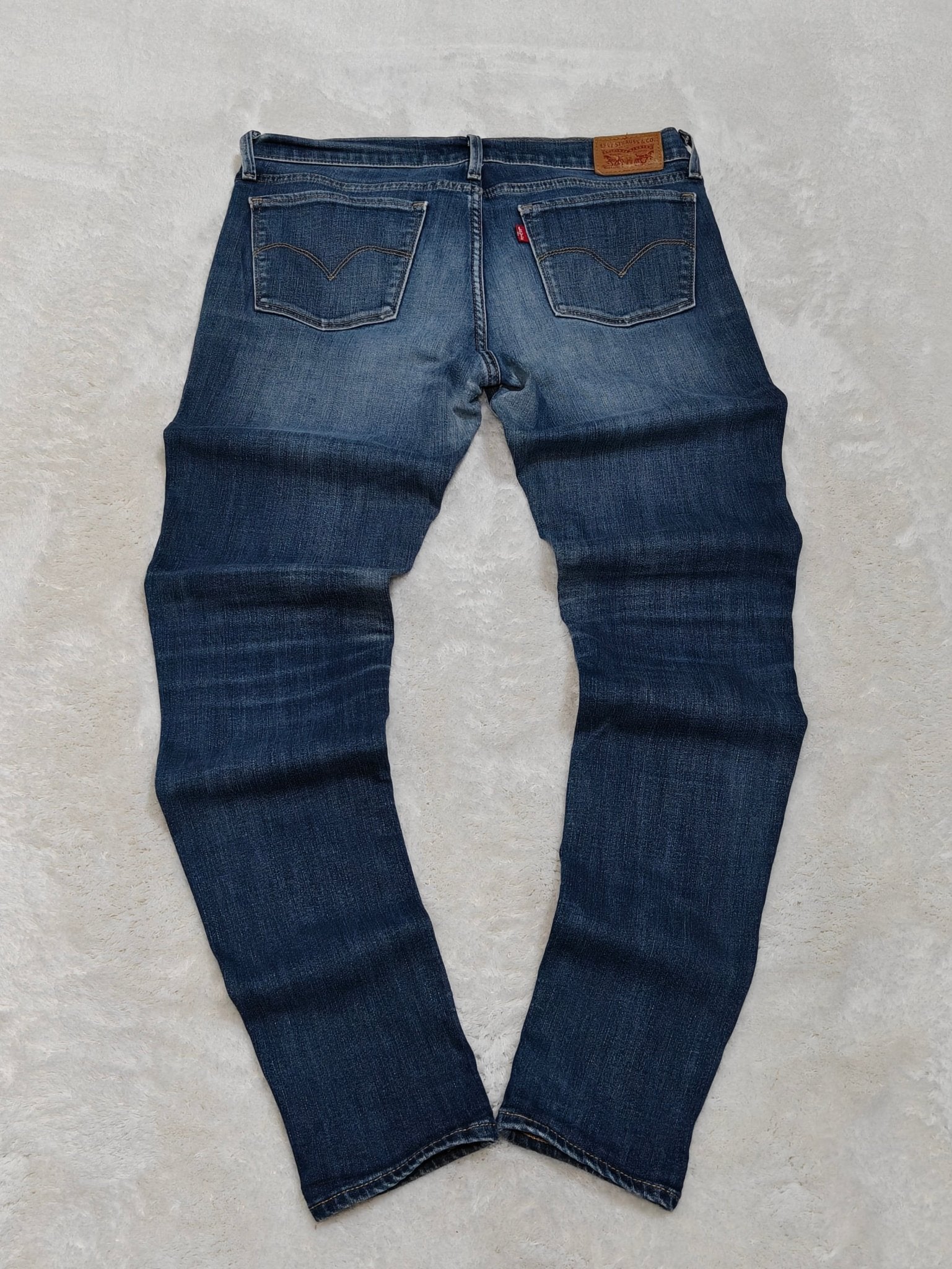 Women Levi's 710 Blue Super Skinny W30 L30 (EU 40/L) Jeans