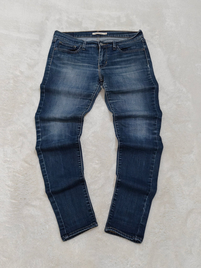 Women Levi's 710 Blue Super Skinny W30 L30 (EU 40/L) Jeans