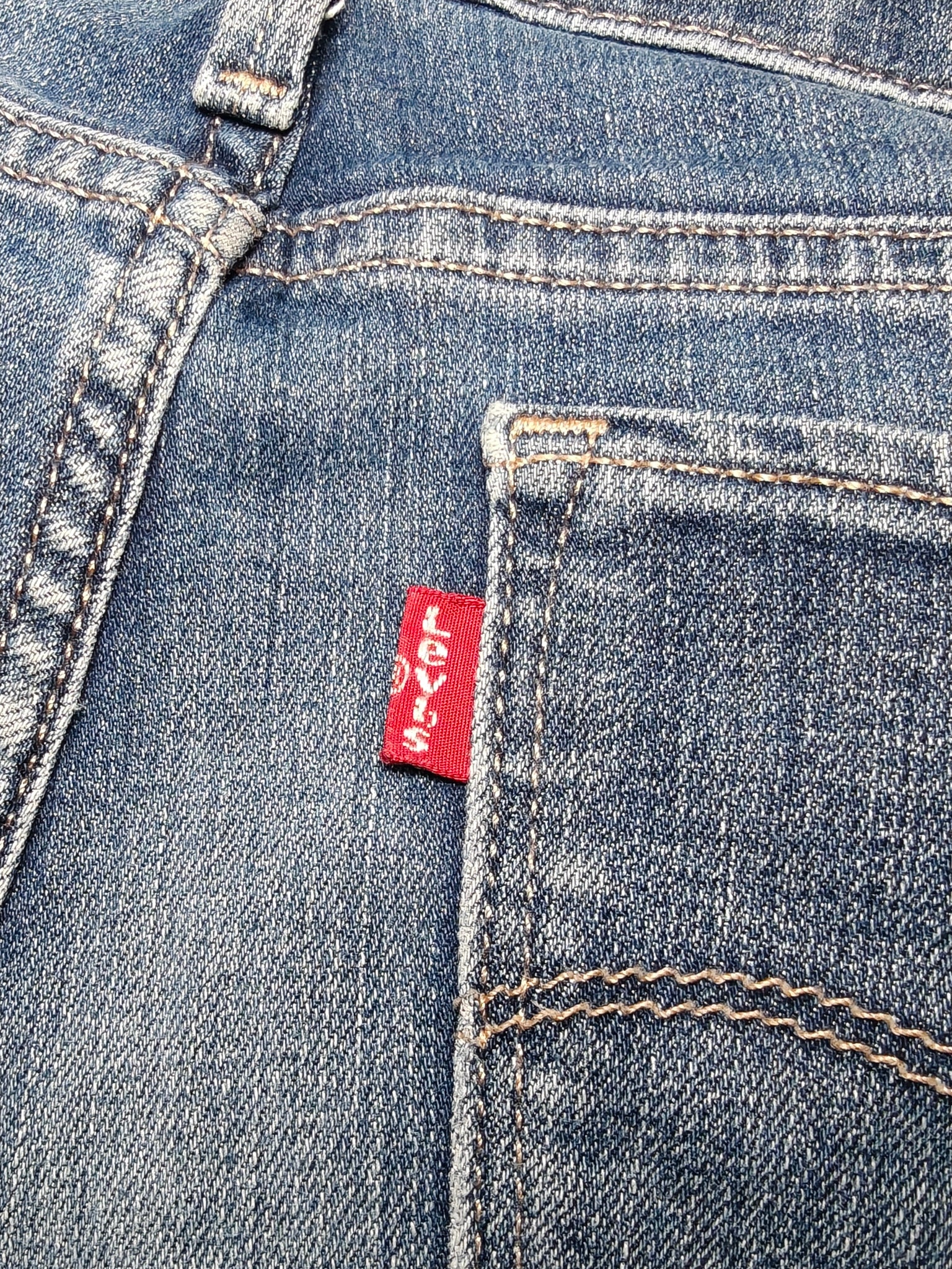 Women Levi's 710 Blue Super Skinny W30 L30 (EU 40/L) Jeans