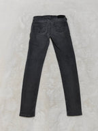 Women Levi's 710 Grey Black Faded Super Skinny W28 L32 (EU 38/M) Jeans