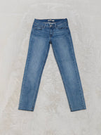 Women Levi's 710 Light Blue Super Skinny Mid Waist W27 L28 (EU 36/S) Jeans