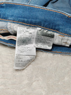 Women Levi's 710 Light Blue Super Skinny Mid Waist W27 L28 (EU 36/S) Jeans