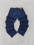 Women Levi's 712 Blue Slim W27 L30 (EU 36/S) Jeans