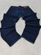 Women Levi's 712 Blue Slim W27 L30 (EU 36/S) Jeans