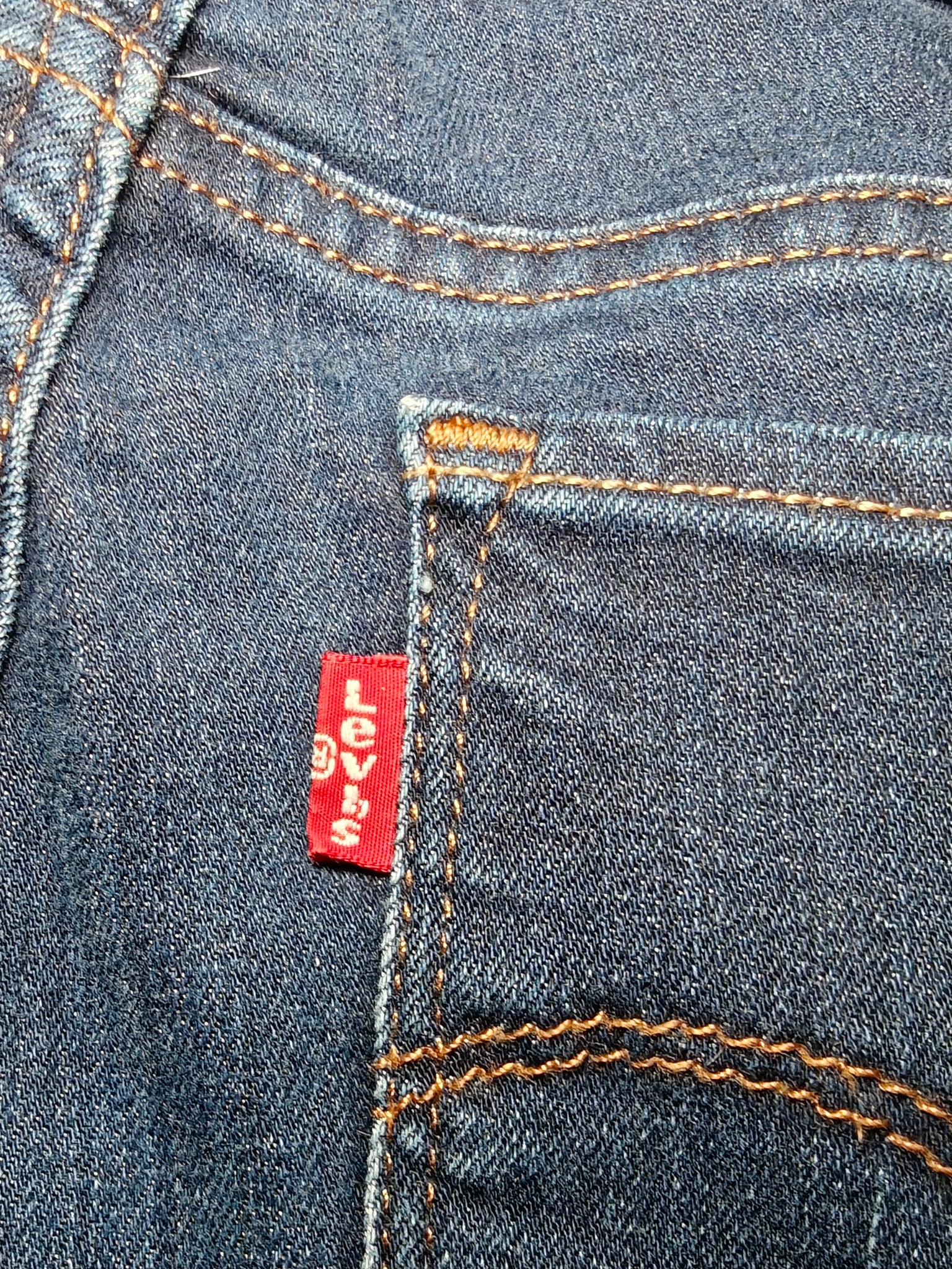 Women Levi's 712 Blue Slim W27 L30 (EU 36/S) Jeans