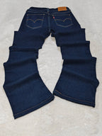 Women Levi's 712 Dark Blue Bootcut W25 L32 (EU/XS - 34) Jeans