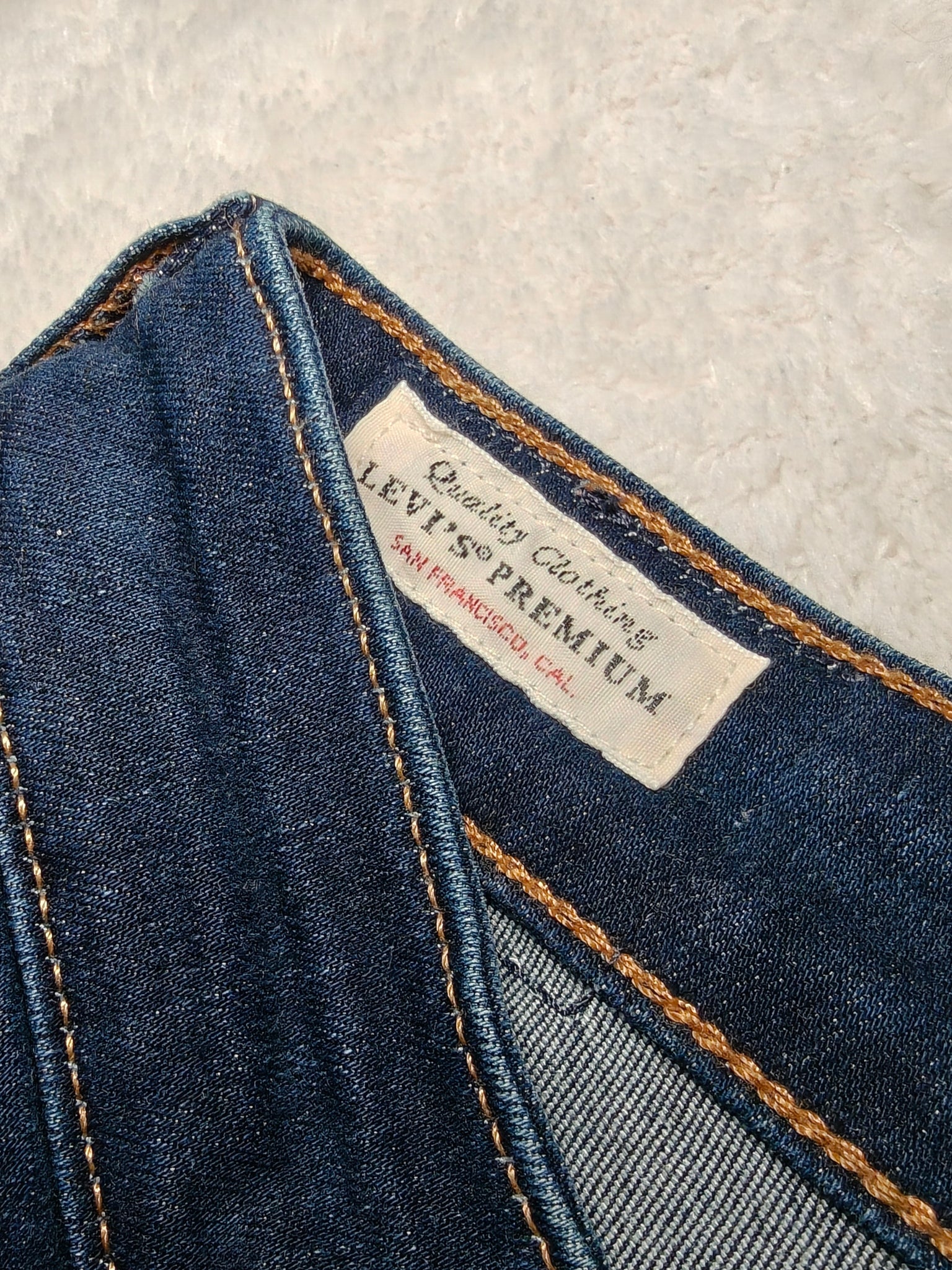 Women Levi's 712 Dark Blue Bootcut W25 L32 (EU/XS - 34) Jeans